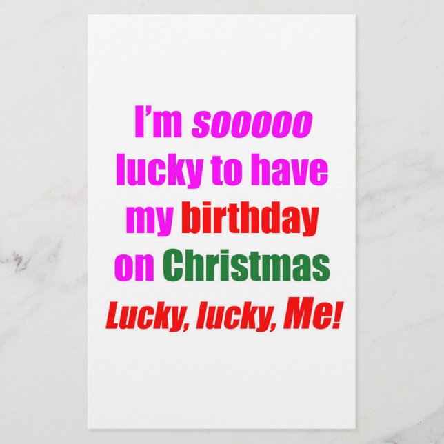 Lámina Nacido sobre Navidades (Anverso)