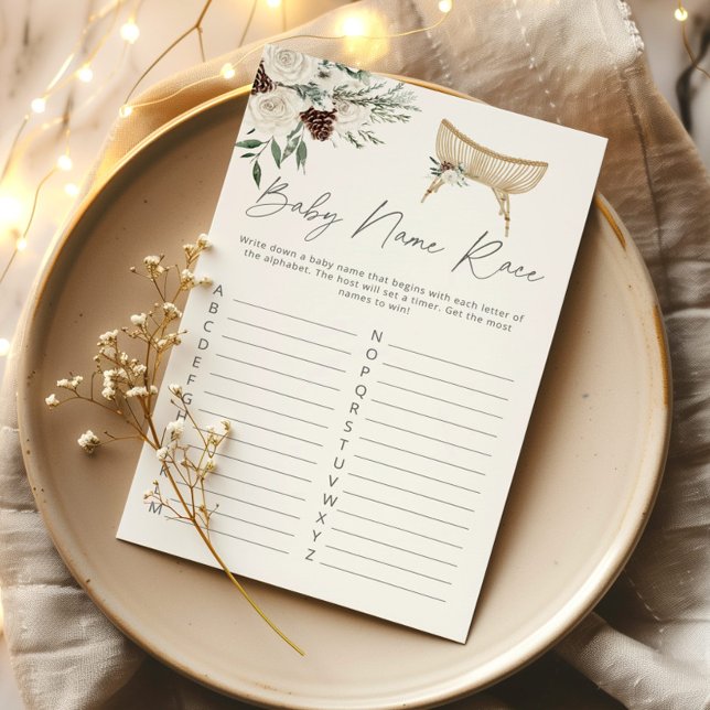 Lámina Nacimiento de invierno bebé raza juego de ducha de (Subido por el creador)