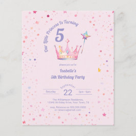 Lámina Nacimiento de la Niña Rosa de la Princesa de Presu