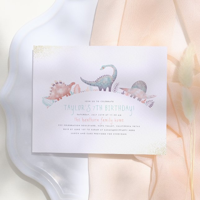 Lámina Nacimiento de los dinosaurios del Chica de oro y t (Subido por el creador)