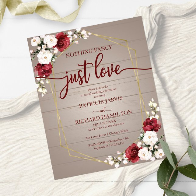 Lámina Nada de invitaciones de casamiento con presupuesto (Subido por el creador)
