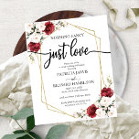 Lámina Nada de invitaciones de casamiento con presupuesto<br><div class="desc">Hermosas y baratas invitaciones a bodas con flores y geométricas. Fácil de personalizar con tus detalles. NOTA: Los sobres NO ESTÁN INCLUIDOS; los sobres A7 asequibles están disponibles para la compra por separado. PERSONALIZACIÓN: Si necesita personalización del diseño, póngase en contacto conmigo para iniciar el chat; si necesita información sobre...</div>