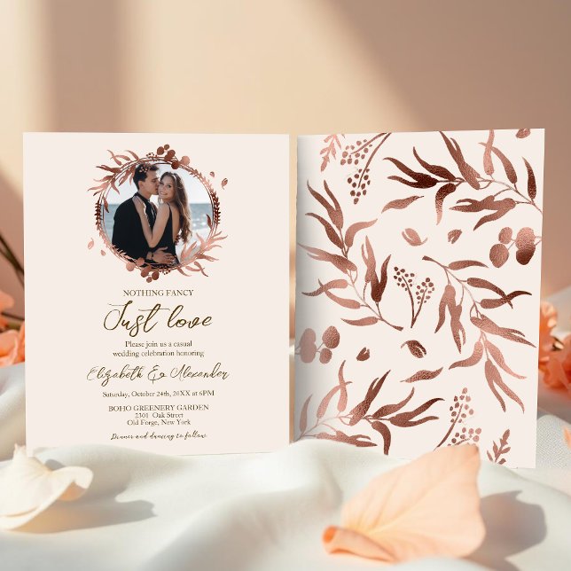 Lámina Nada Fancy Ama Solamente A Wreath Photo Boda (Subido por el creador)