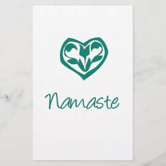 Lámina Namaste verde