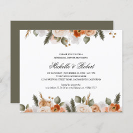 Lámina Naranja de moda Ivory Moss Boda Ensayo Cena