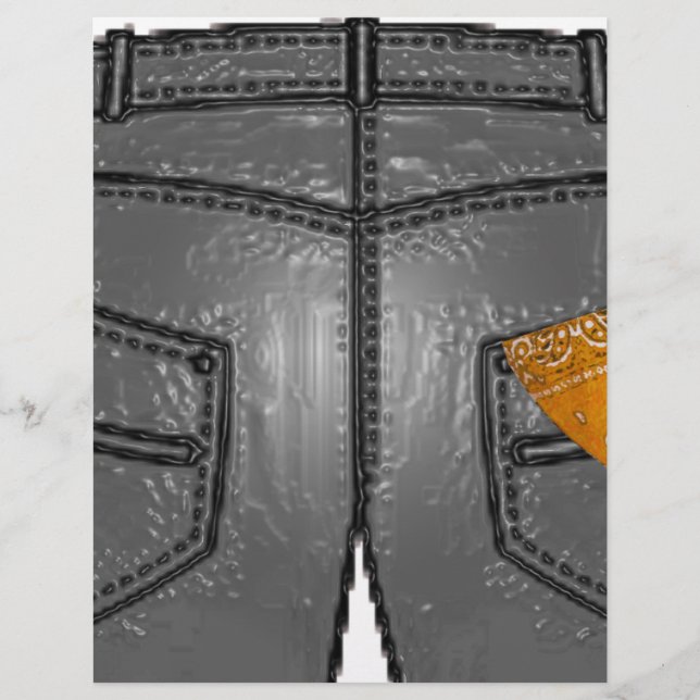 Lámina Naranja derecho Hanky (Anverso)