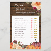 Naranja quemada de calabaza de madera Dijo que los