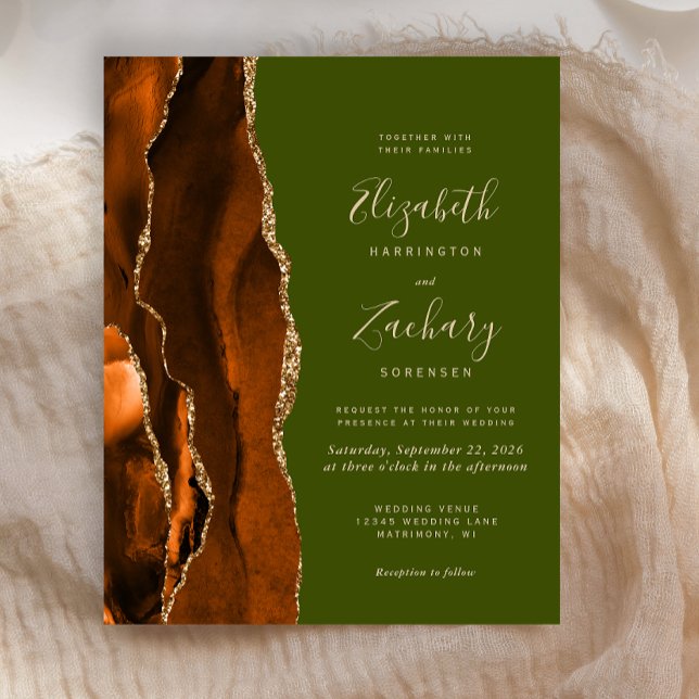 Lámina Naranja quemado de presupuesto Agate Olive Green B (Subido por el creador)