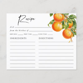 Lámina Naranjas de Verano Limón Cítricos Receta para Desa