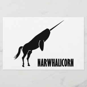 Lámina Narwhalicorn Narwhal Unicorn