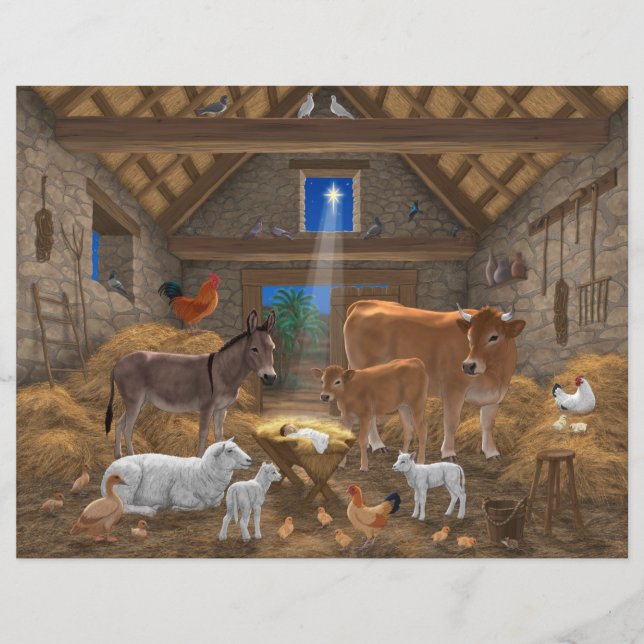 Lámina Natividad de los Navidades de la Santa Noche (Anverso)