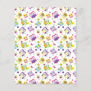 Lámina Naturaleza silvestre Hoot Owl Woodland