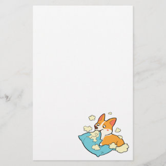 Lámina Naughty Corgi