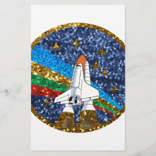 Lámina nave espacial secuencial