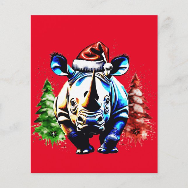 Lámina Navidades adorables cachorros (Anverso)