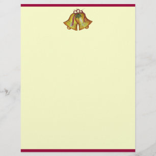 Lámina Navidades Bells Letterhead