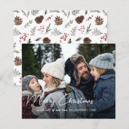 Lámina Navidades Botánicos de Invierno Presupuestario Fot