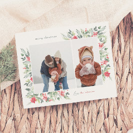 Lámina Navidades botánicos y holly de invierno 2 Foto