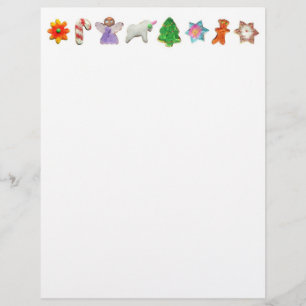 Lámina Navidades Cookie Letterhead
