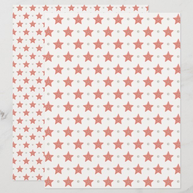 Lámina Navidades costeros Papel estribereño (Anverso / Reverso)