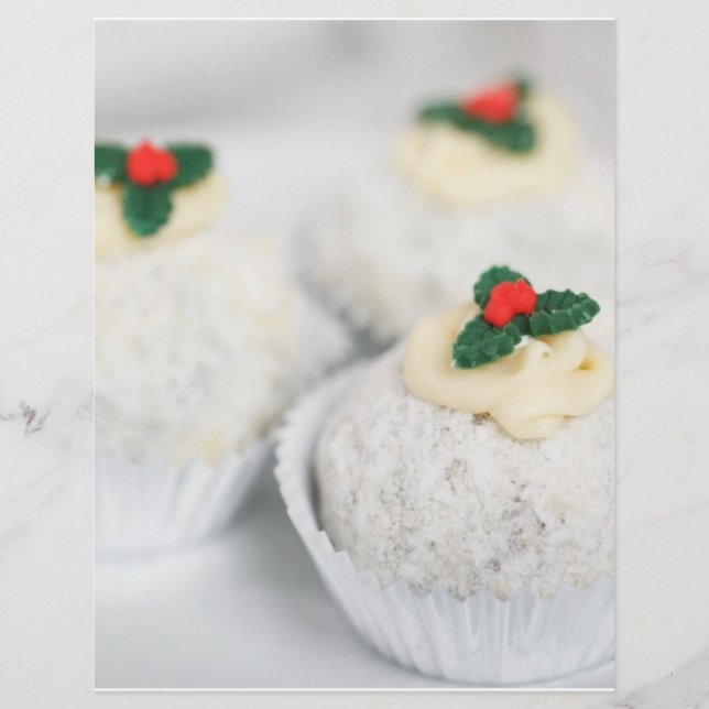 Lámina Navidades Cupcakes (Anverso)