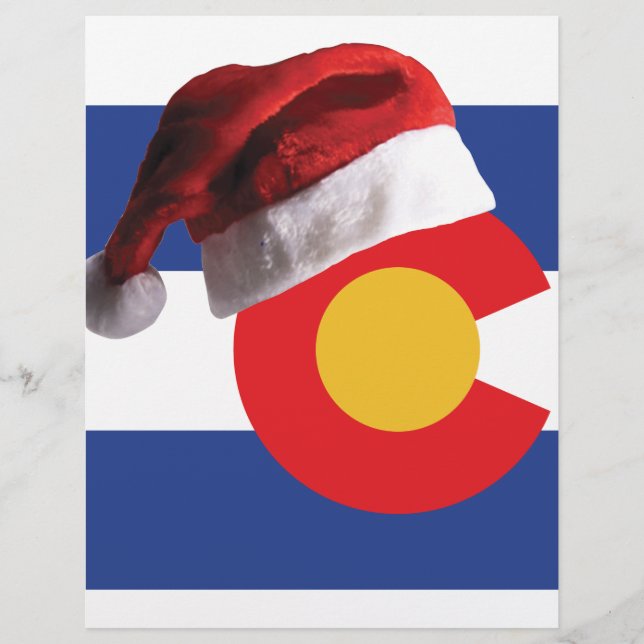 Lámina Navidades de Colorado (Anverso)