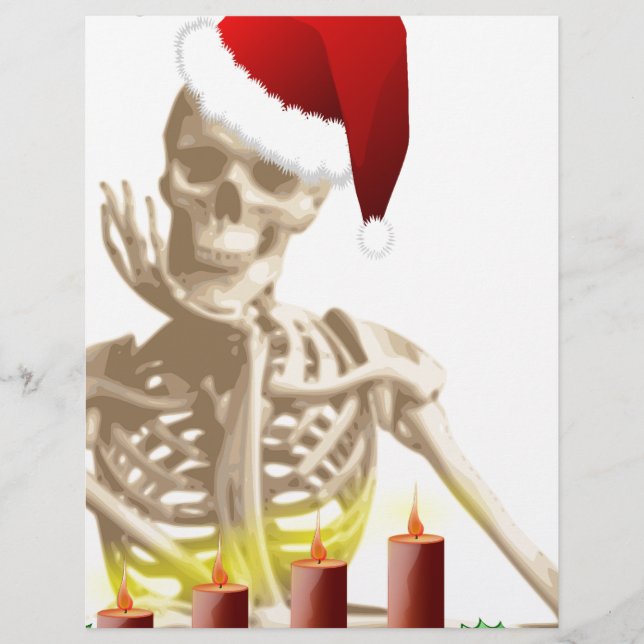 Lámina navidades de cráneo (Anverso)