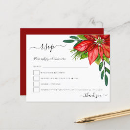 Lámina Navidades de follaje de Poinsettia Presupuestaria