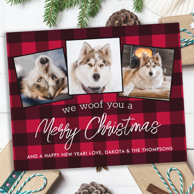 Lámina Navidades de fotografía de perro Mascota Personali (Subido por el creador)