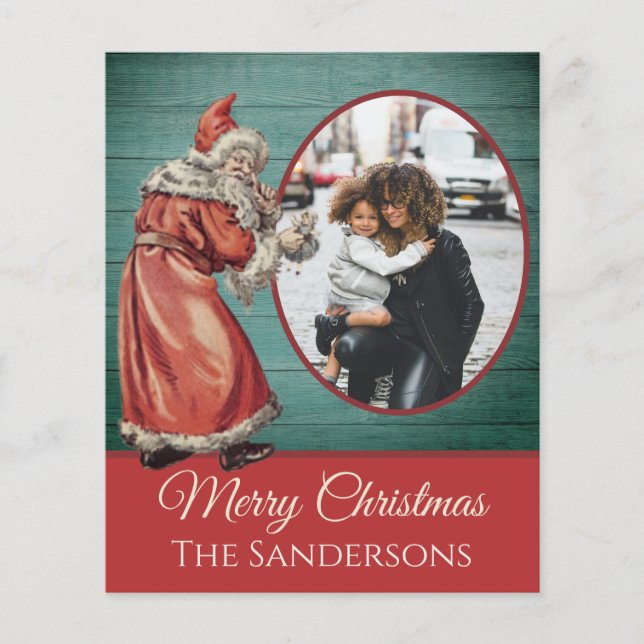 Lámina Navidades de fotografía del Viejo Mundo Viejo (Anverso)