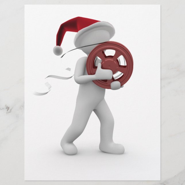 Lámina navidades de hollywood (Anverso)