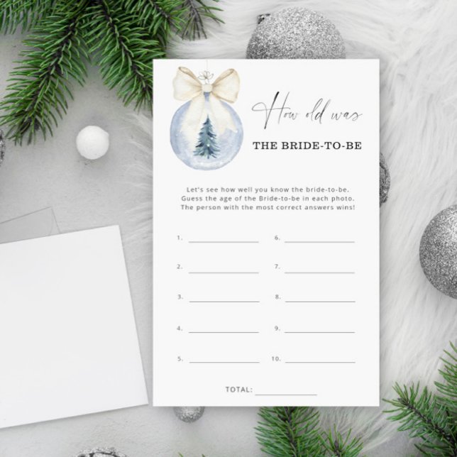 Lámina Navidades de invierno ¿Qué edad tenía la novia par (Subido por el creador)