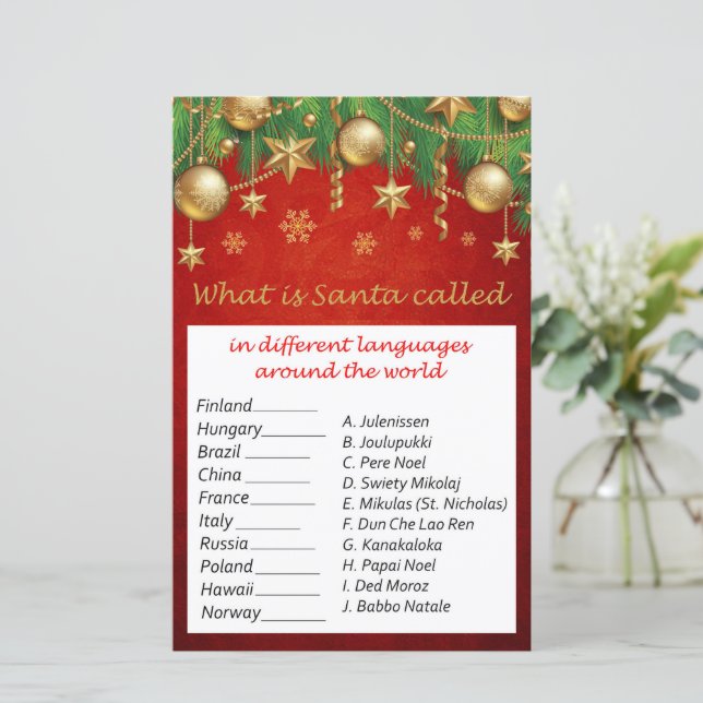 Lámina Navidades de juguetes de oro en todo el mundo (Anverso de pie)