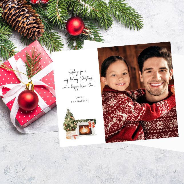 Lámina Navidades de la chimenea de presupuesto Nota Navid (Subido por el creador)