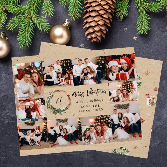 Lámina Navidades de presupuesto de 10 multifoto de Rustic (Subido por el creador)