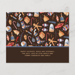 Lámina Navidades de presupuesto jactan la vida escandinav