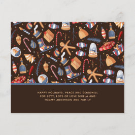 Lámina Navidades de presupuesto jactan la vida escandinav