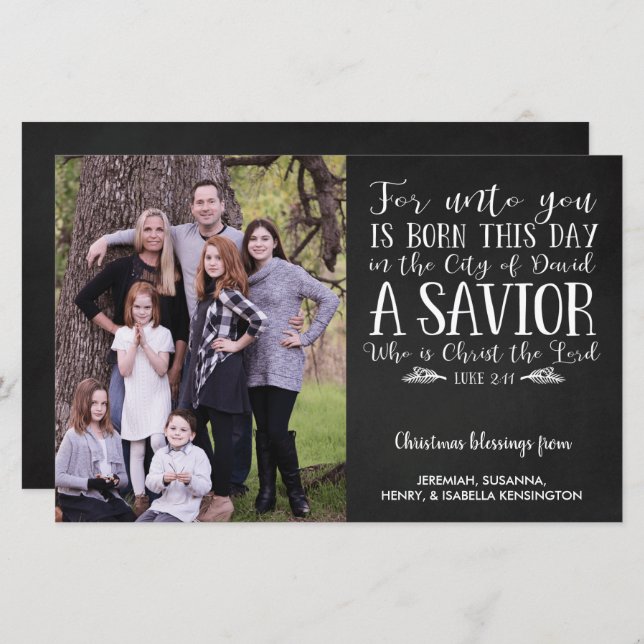 Lámina Navidades de presupuesto versus fotografía tipográ (Anverso / Reverso)