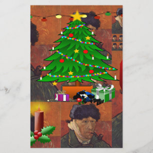 Lámina navidades de van gogh