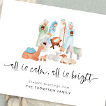 Lámina Navidades del Calendario 2026 de Budget All Calm N<br><div class="desc">Una alternativa de valor por dinero BUDGET en un tamaño menor de 4, 5 x 5, 6" de peso semibrillante de 110 libras, que es de espesor similar al de una postal (sin embargo, no es adecuado para usar como postal). POR FAVOR, TENGA EN CUENTA QUE HAY UNA por hoja....</div>