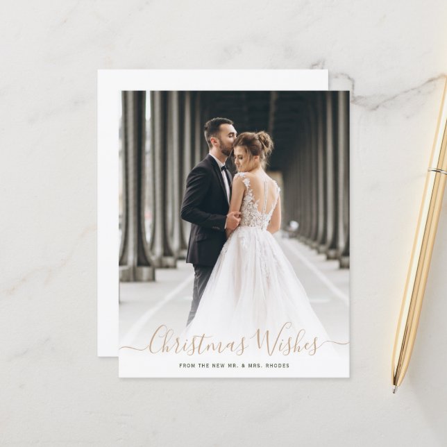 Lámina navidades desea invitación boda (Anverso/Reverso In Situ)