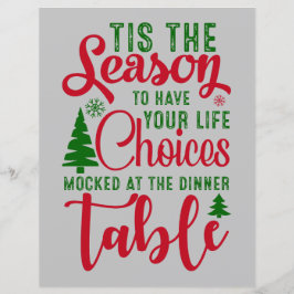 Lámina Navidades diseñan la temporada de elecciones