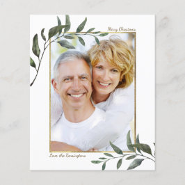 Lámina Navidades Eucalyptus Elegantes de Presupuesto Foto