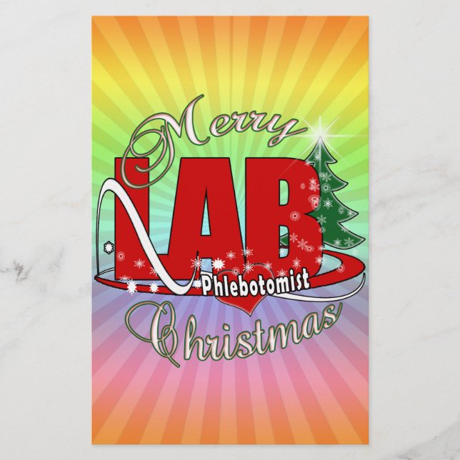 LÁMINA NAVIDADES FLEBOTOMISTAS DE LAB (Anverso)