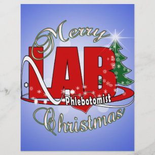 LÁMINA NAVIDADES FLEBOTOMISTAS DE LAB