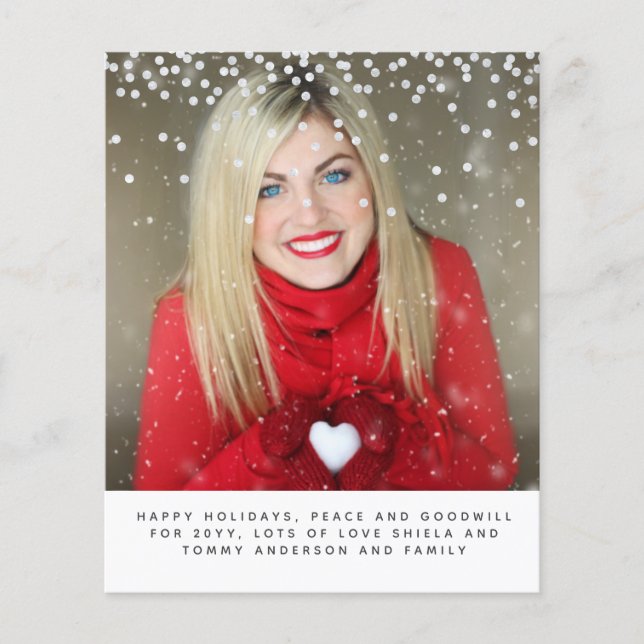 Lámina Navidades FOTOGRAFÍA Año Presupuestario En Carta D (Anverso)