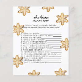 Lámina Navidades galletas que conocen mejor a DADDY