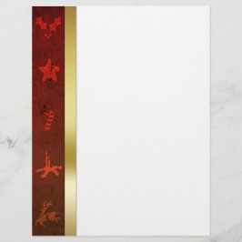 Lámina Navidades Grungy Vintage Gold