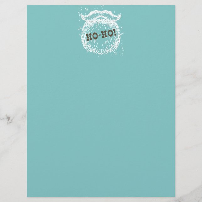 Lámina Navidades Ho-Ho Holiday Santa Noel (Anverso)