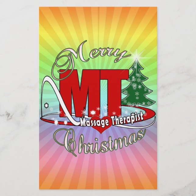 Lámina NAVIDADES MT Terapia de Masaje (Anverso)